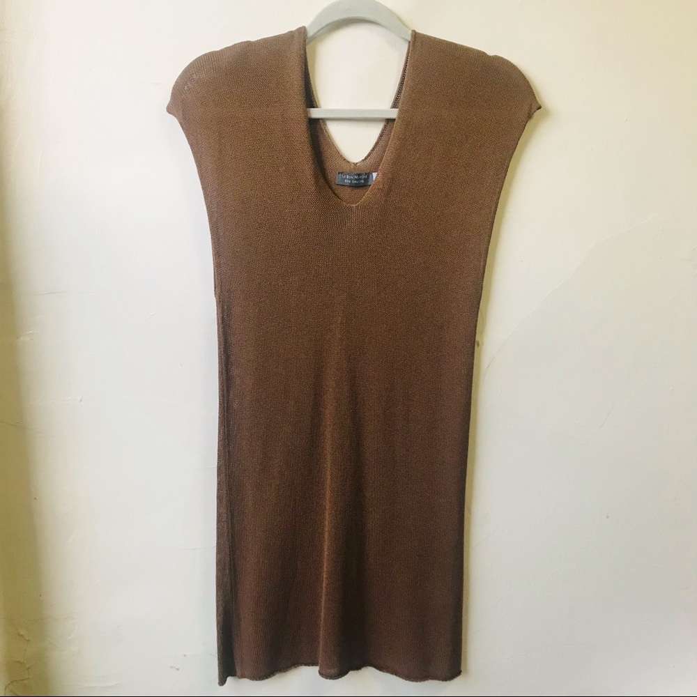 NWOT Le Bon Marche Rive Gauche Tunic Dress Vest